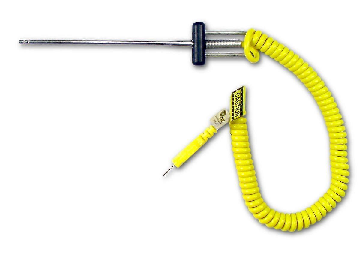 50332-K Type K Hand-Held Thermocouple Probe, 4" Polyurethane Cable, -100 to +500°F Temperature Range