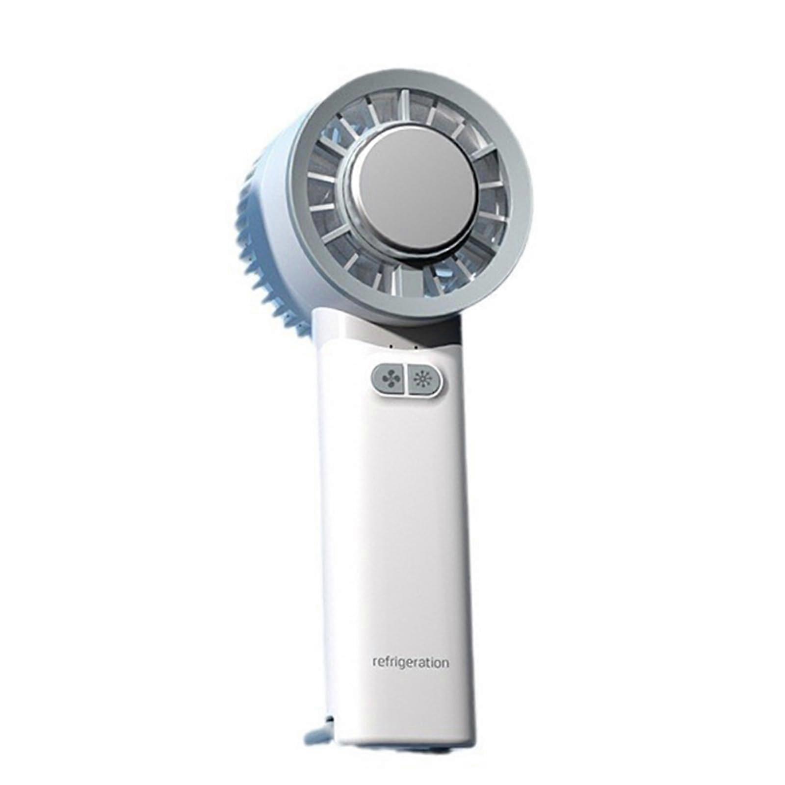 USB Rechargeable Fan with Three Speed Settings, Portable Travel Turbo Fan for Outdoor Use, Lightweight and Compact Design