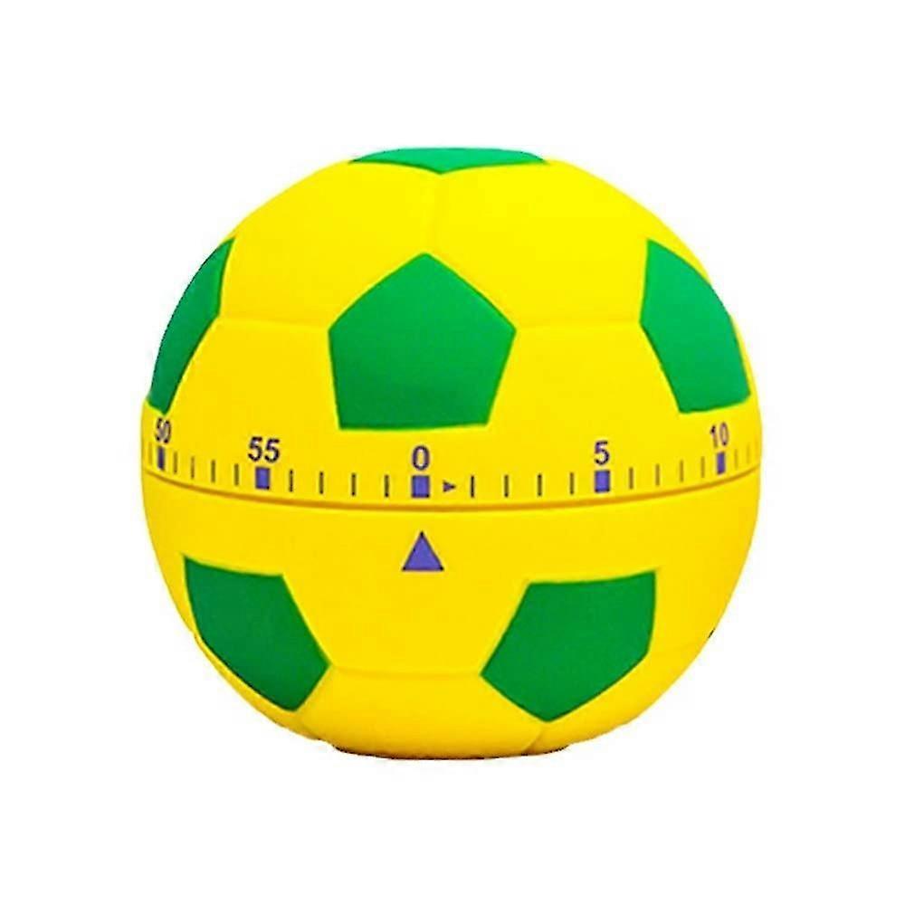 Timers 60 Minutes Mechanical Timers Kitchen Cooking Timer Clock Loud Alarm Manual Timer(Football)