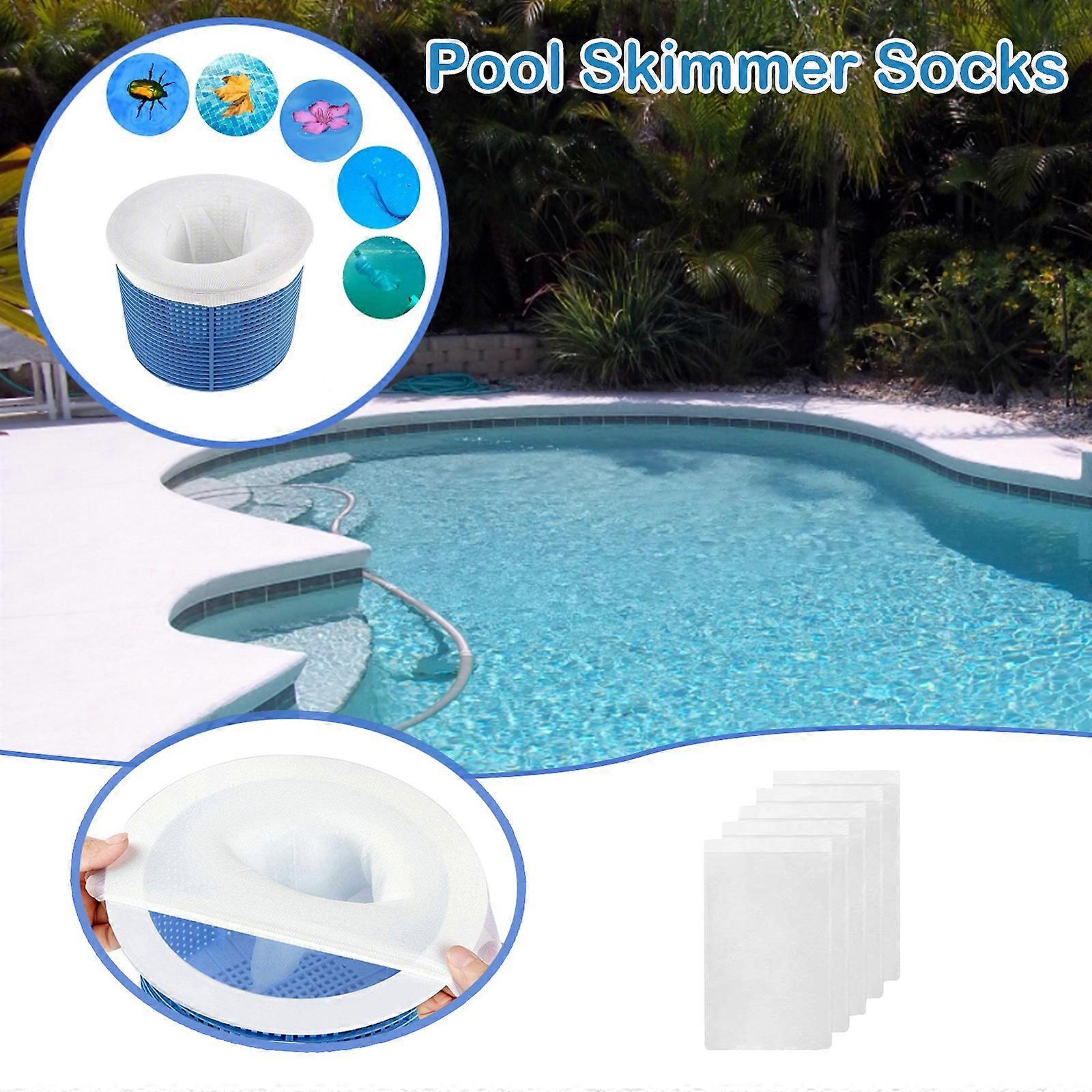 Pool Skimmer Pool Filter Basket Reusable Mesh Sock Filter XXX
