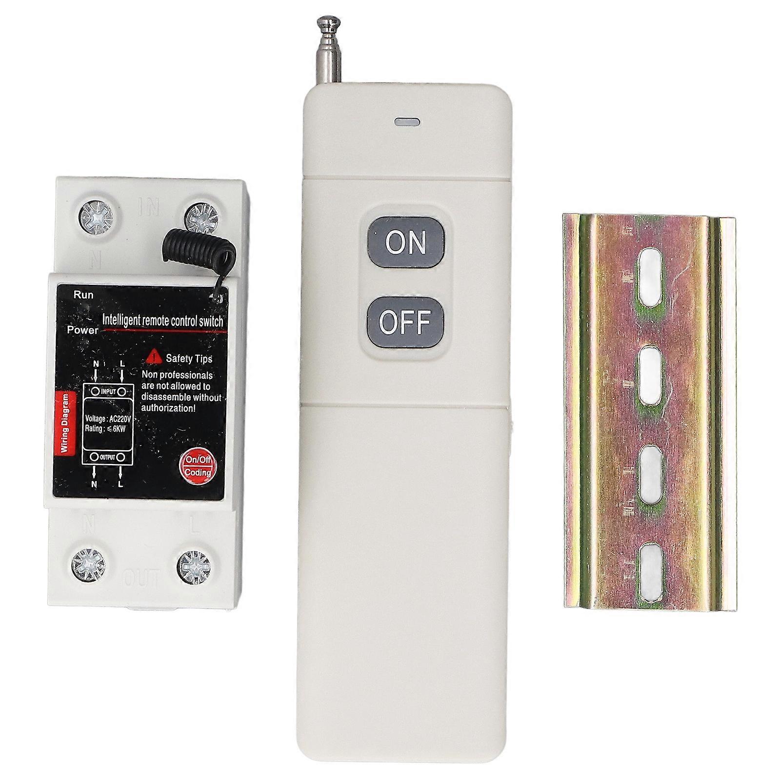 Remote High Power 3000m Control Distance 60A Relay Wireless Remote Switch for Door Pump Light