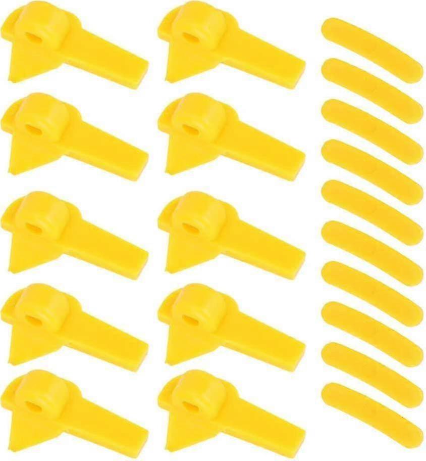 Tire Demount Head, 20 Pcs Tire Tire Changer Mount Plastic Insert Tire Machine Protection Wheel Rim Edge Protector For Duck Head Edition