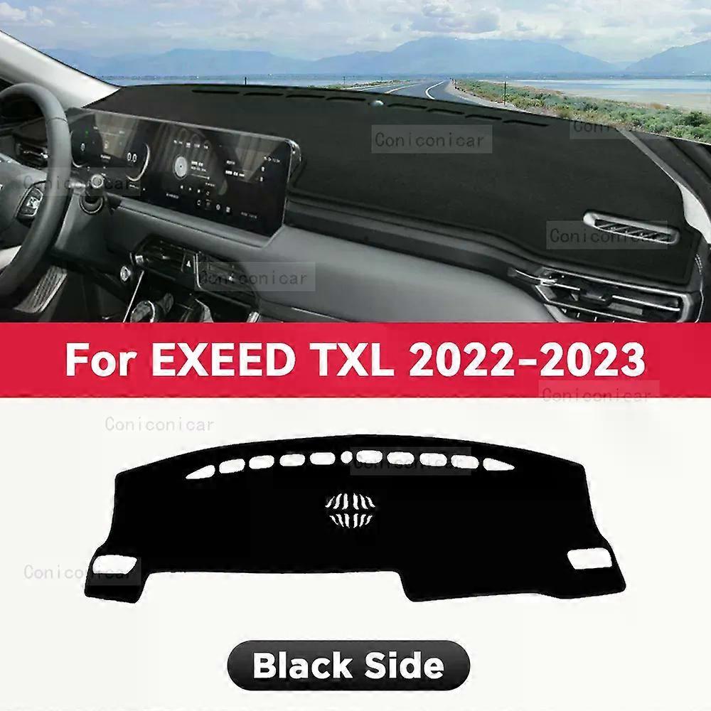 Dashboard Cover Mat Protective Pad For CHERY EXEED TXL 2022 2023 Car Accessories Dash Board Sunshade Carpet Anti-UV Dashmat