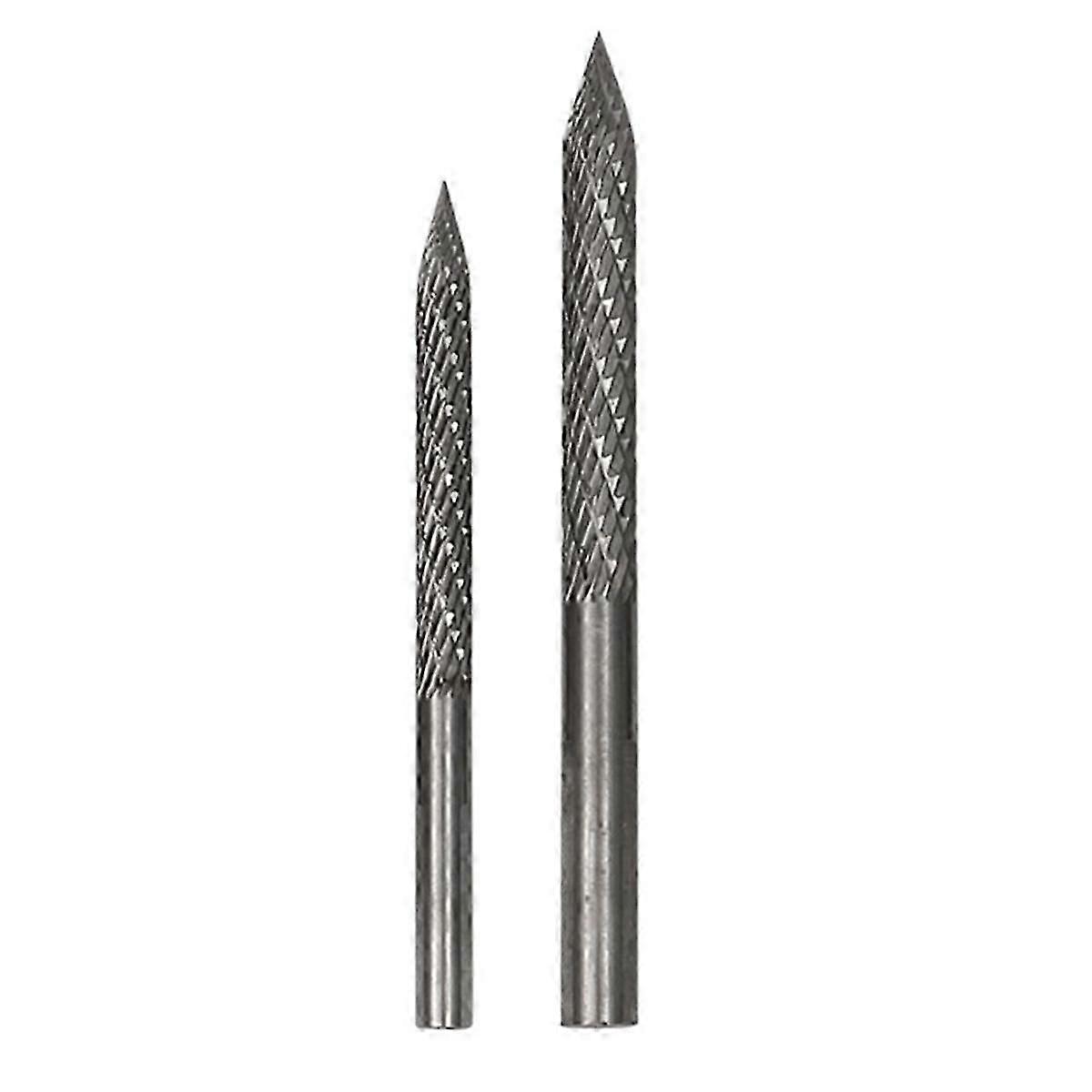2Pack Tire Bit Multi Sizes Tire Repair Carbide Burr Drill Bit Tire Patches Plug Cutters Wire Cutter