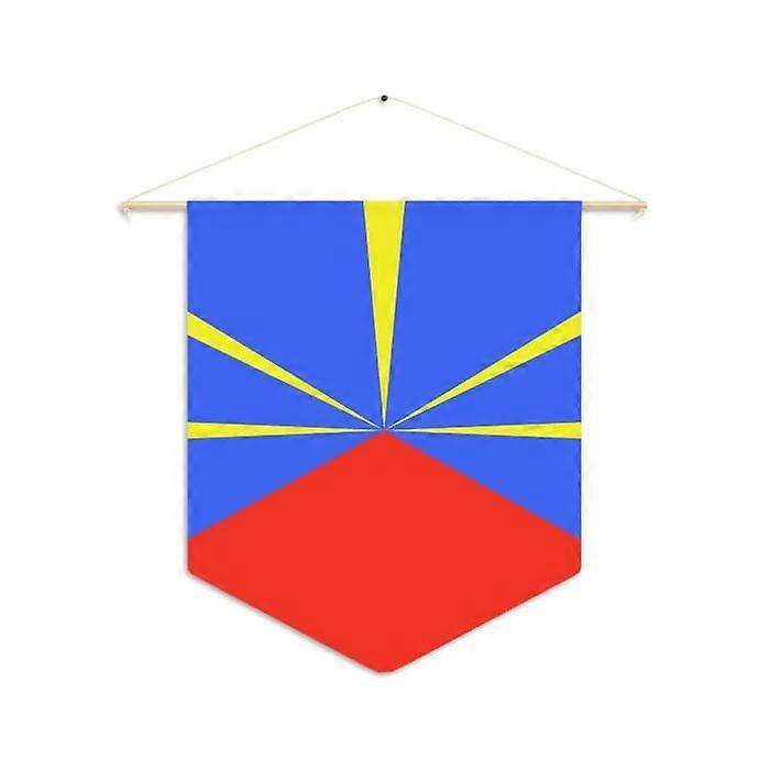 Flag - Reunion - 30 x 45 cm - Polyester - Double-sided printing - Accessories included