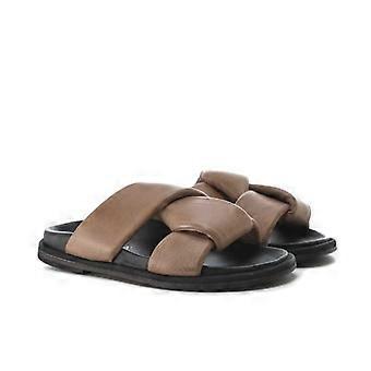 Lofina Padded Leather Sandals