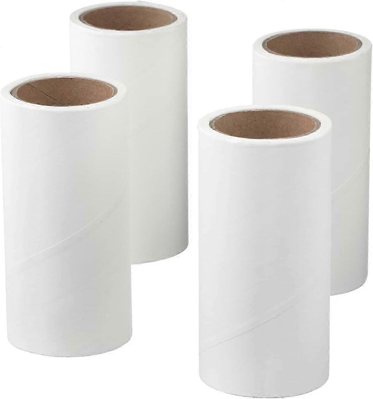 4 Pieces Lint Roller Replacement Refill Rolls