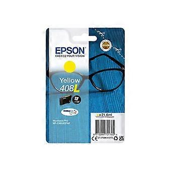 Inktcartridge - Epson - 408L - Geel - Hoge kwaliteit - 1700 pagina's
