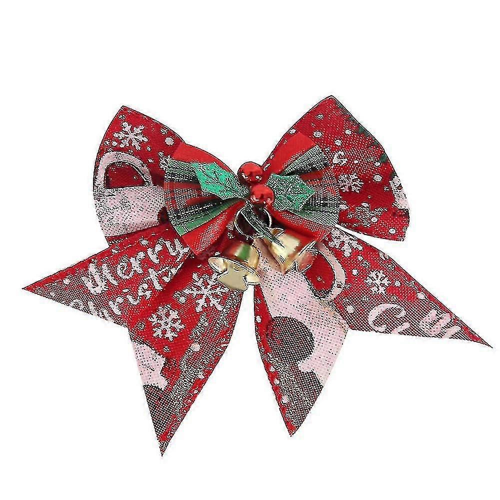 8pcs Christmas Bow Decoration For Gift Packaging(style 2) bd