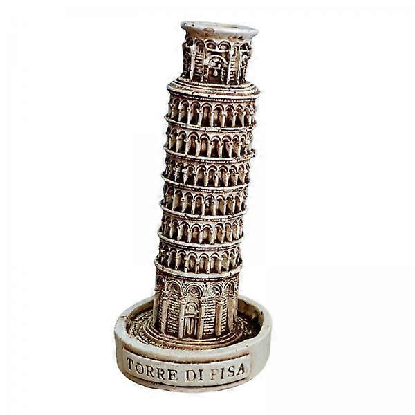 2x of Pisa Miniature - 手作りのヨーロッパのランドマーク装飾