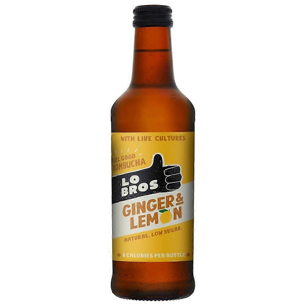 Lo Bros 康普茶姜柠檬低糖 330ml
