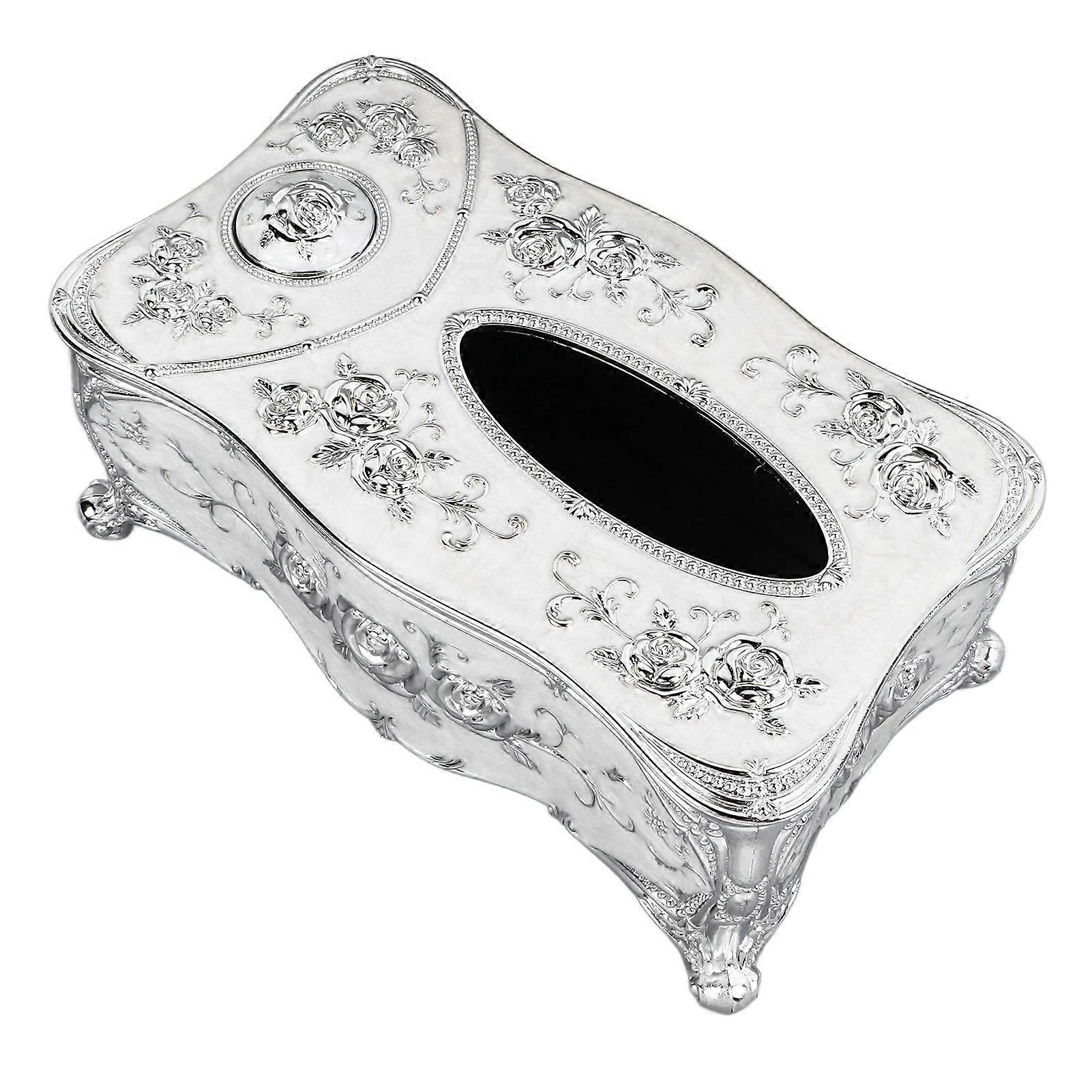 Rose Tissue Box 3D Rose