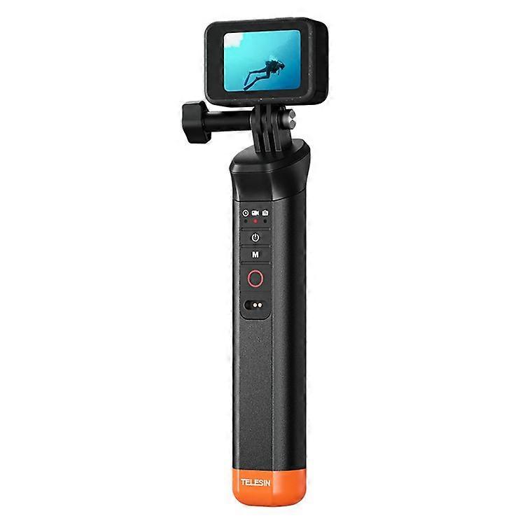 TELESIN S4-FHG-01-TGP Compatible For GoPro Hero 12 / 11 / 10 / 9 / 8 Buoyancy Rod Bluetooth-Compatible Underwater Remote Control