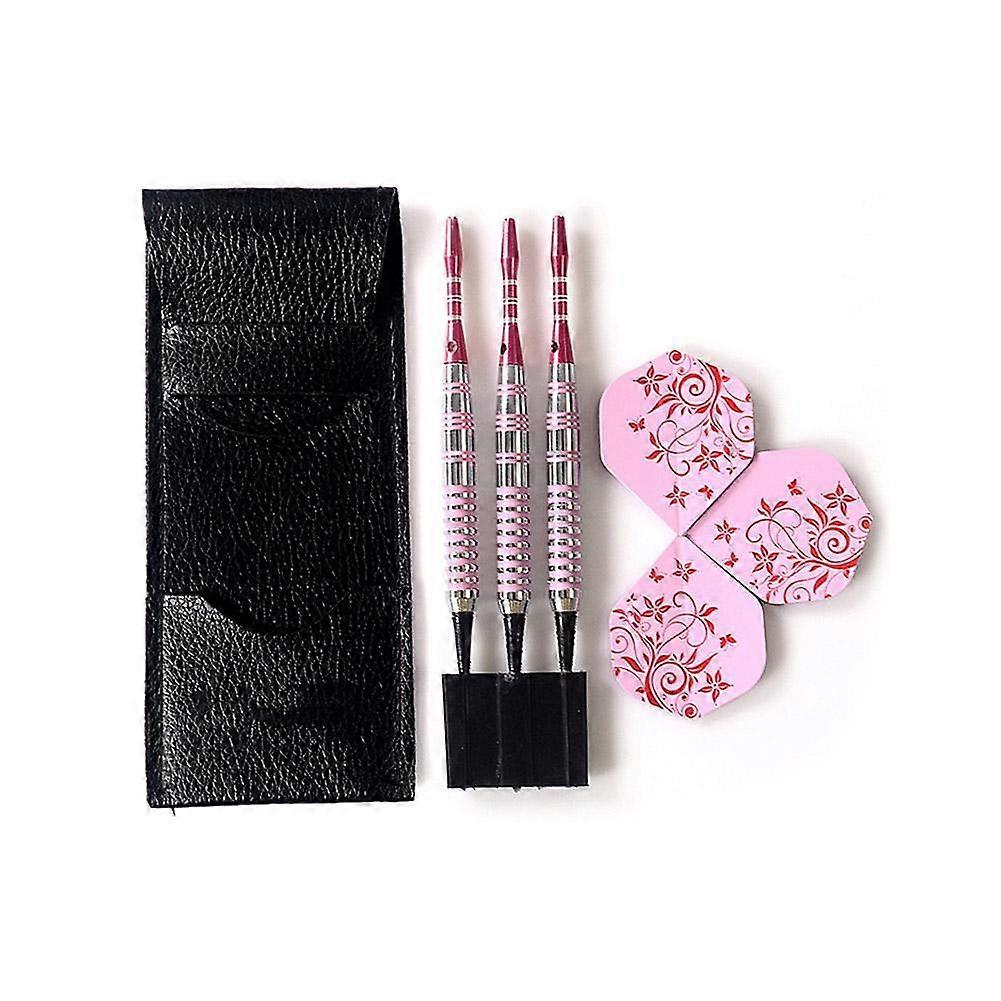 Sold in one set. Leather bag packaging, not paper box packaging. CUESOUL genuine dart set. Metal dart needles, 17g iron, 3 pieces.