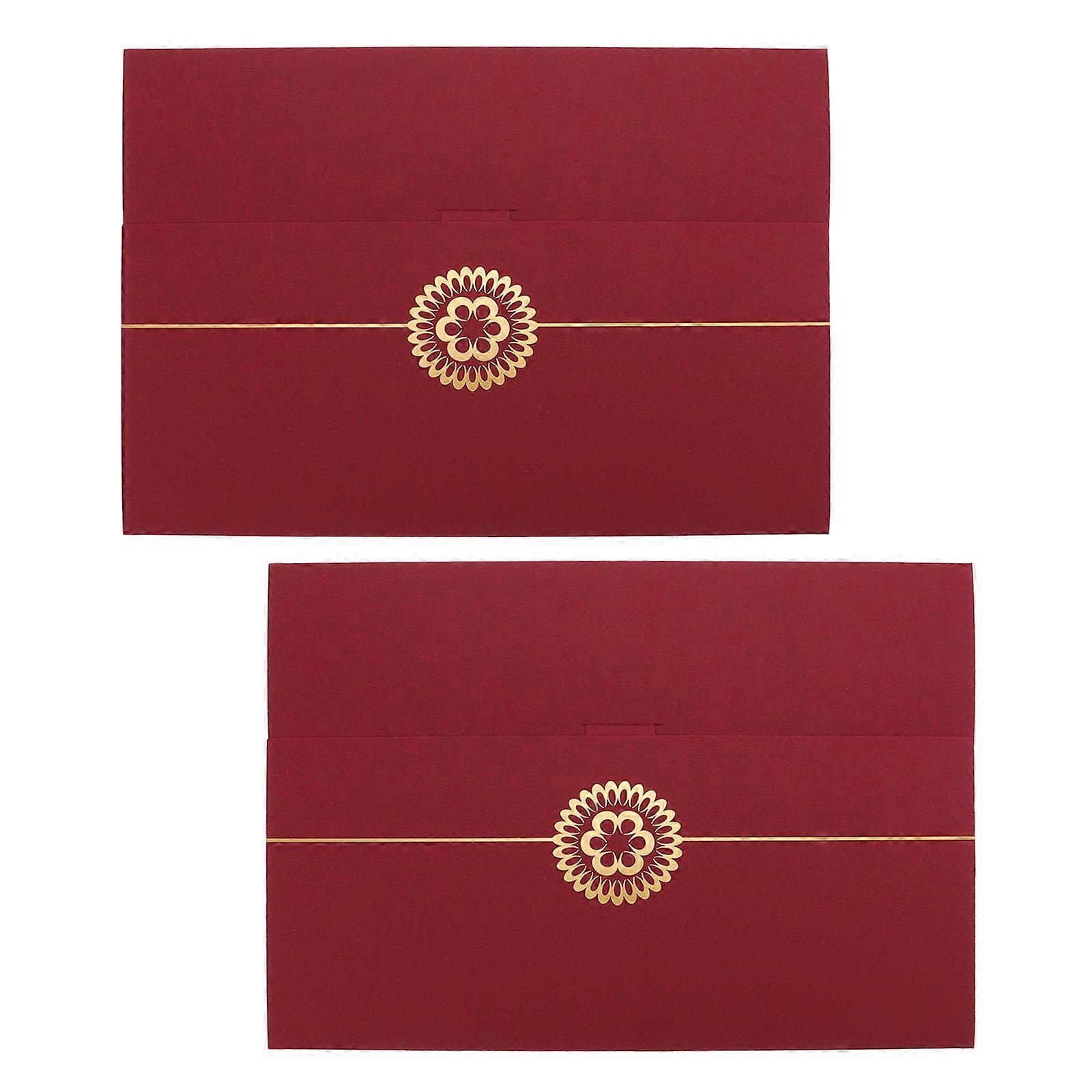 Office Folder with Distinctive Design for Storing Credentials