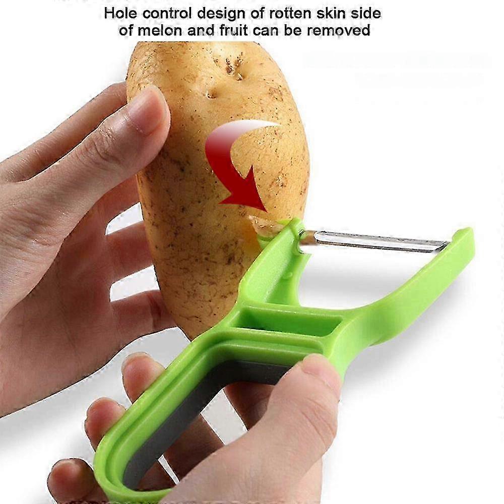 3-Piece Peeler Set, Premium Vegetable & Fruit Peeler, Dishwasher Safe