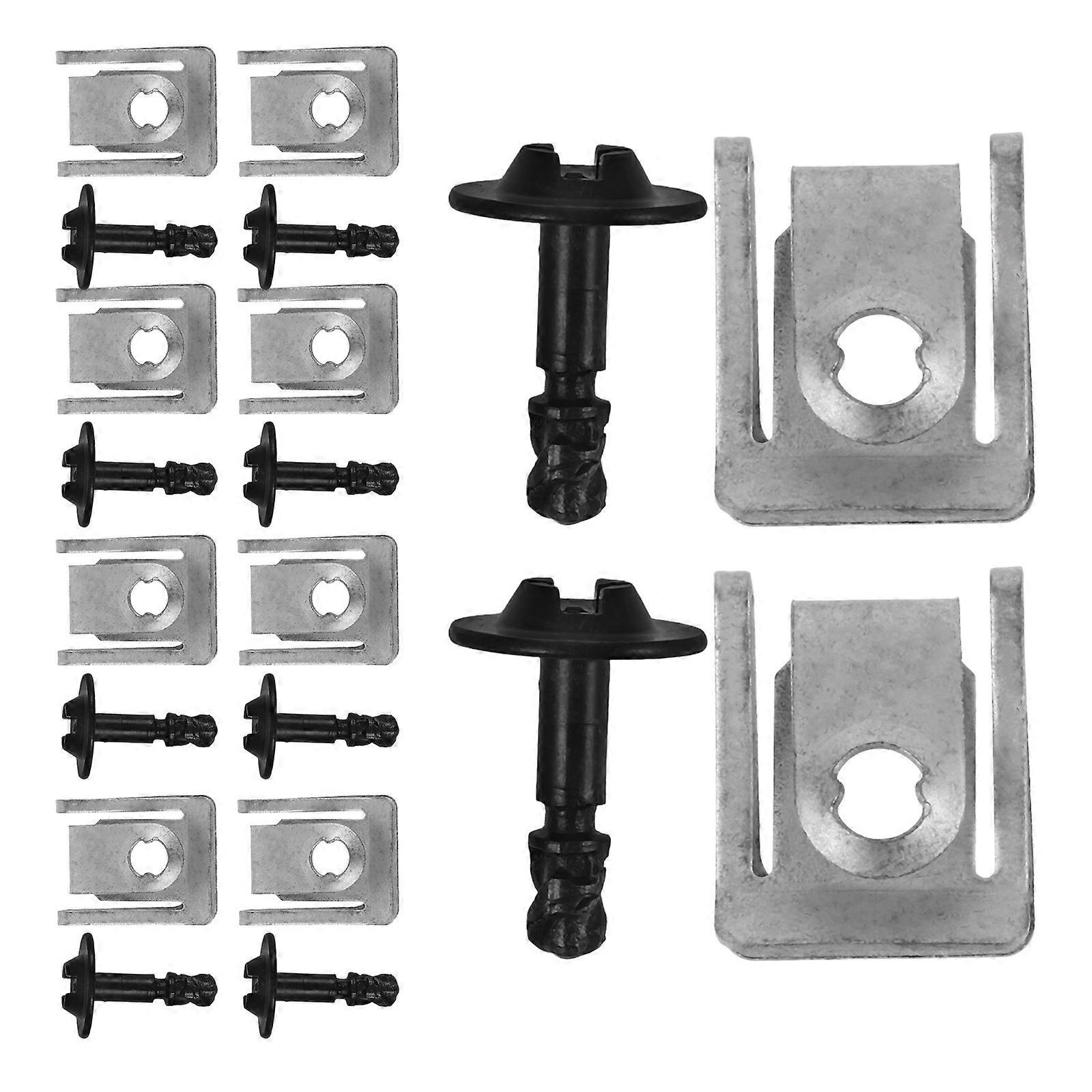 10pcs Engine Undertray Clip Kit – Durable Fastening Screws for Reliable Underbody Protection, Easy Installation, Compatible with Multiple Car Models