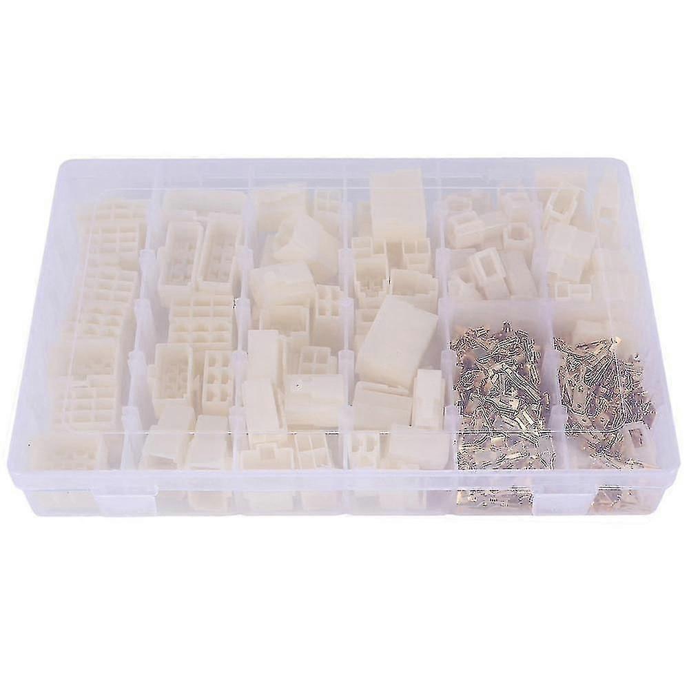 400 قطعة 6.3 مم 1 2 3 4 6 8 9 دبوس السيارات الكهربائية ذكر أنثى مقبس التوصيل ودبوس رأس تجعيد W