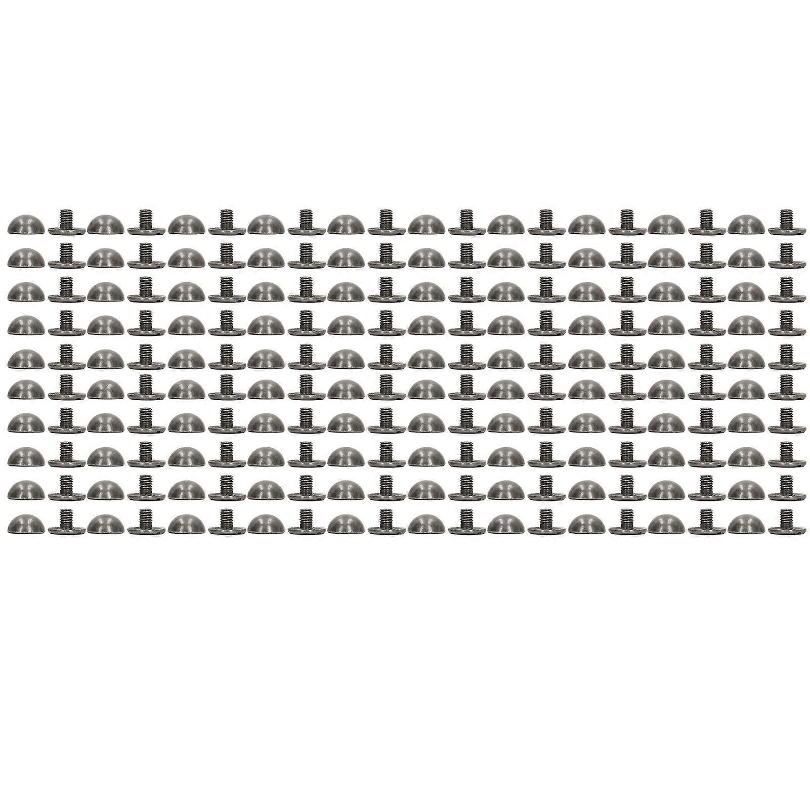 2025 Latest Model  8mm 100 Sets Leather Rivets Kit Portable Small Round