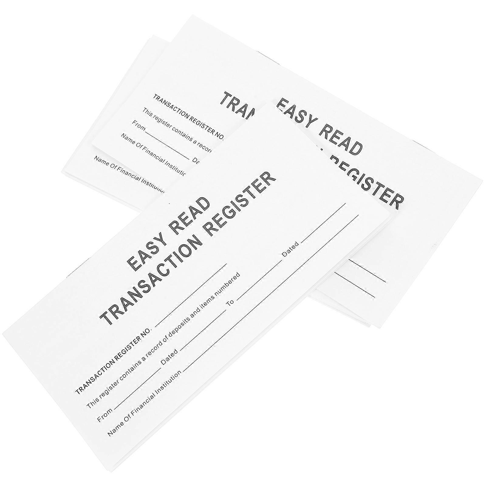 Efficient Checkbook Register with Construction for Reliable Financial Tracking