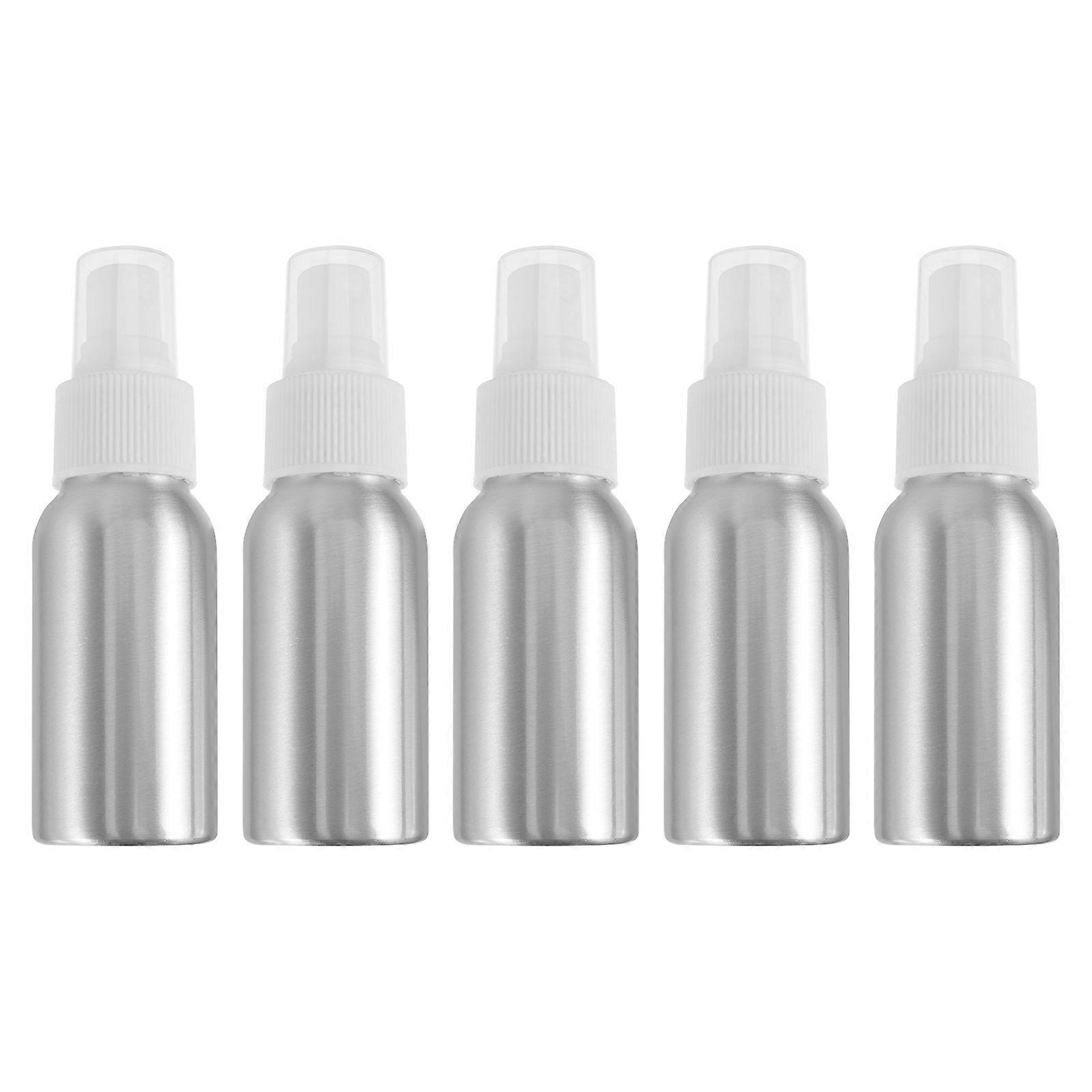 Reusable Travel Bottles, 50ml Aluminum Containers with Convenient Sprayer Design
