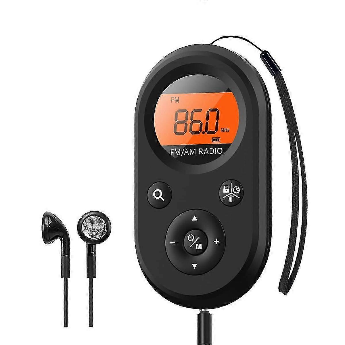 Personal Pocket Radio AM/FM Rechargeable