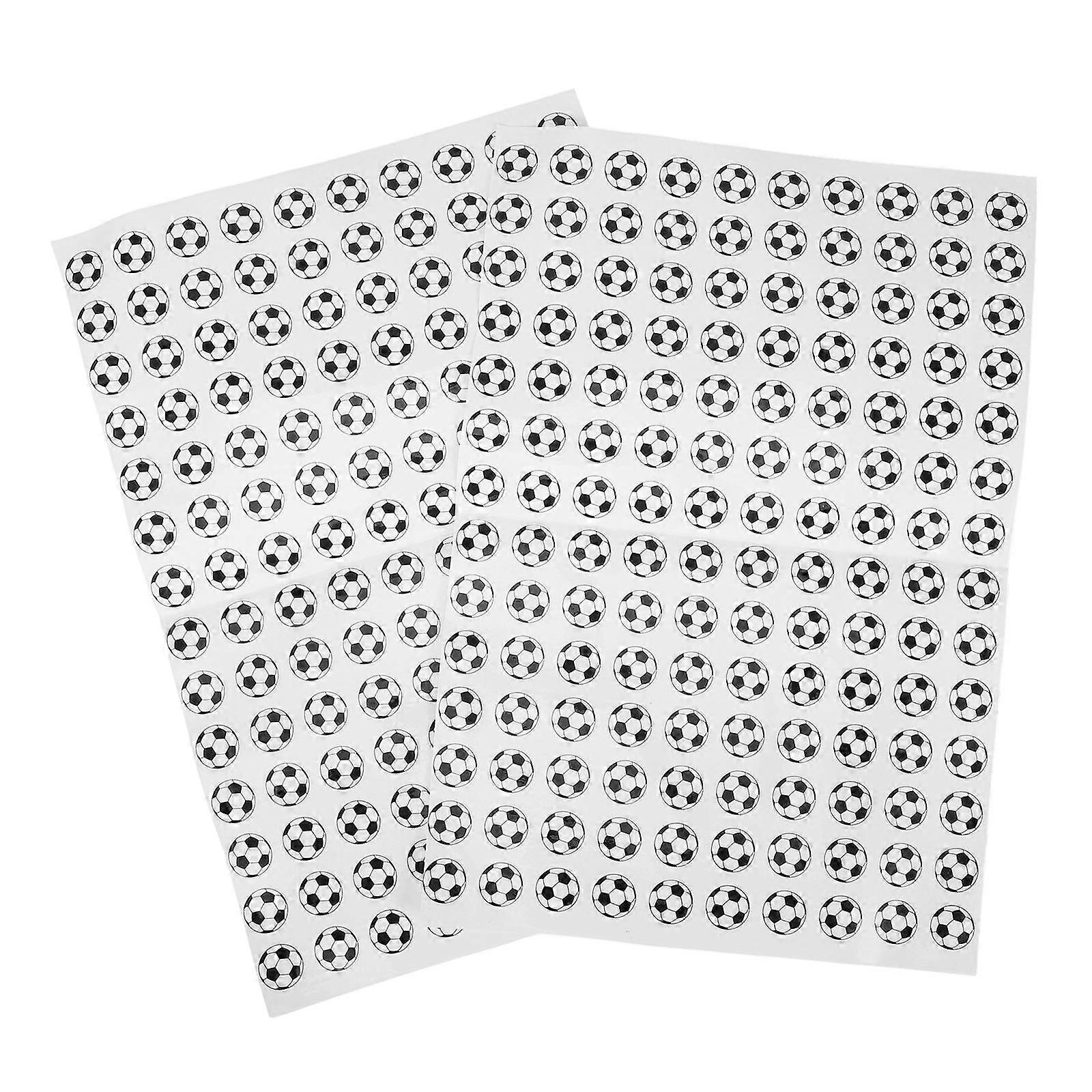 Football Stickers DIY Soccer Elements Stickers for 280Pcs Multipurpose Use