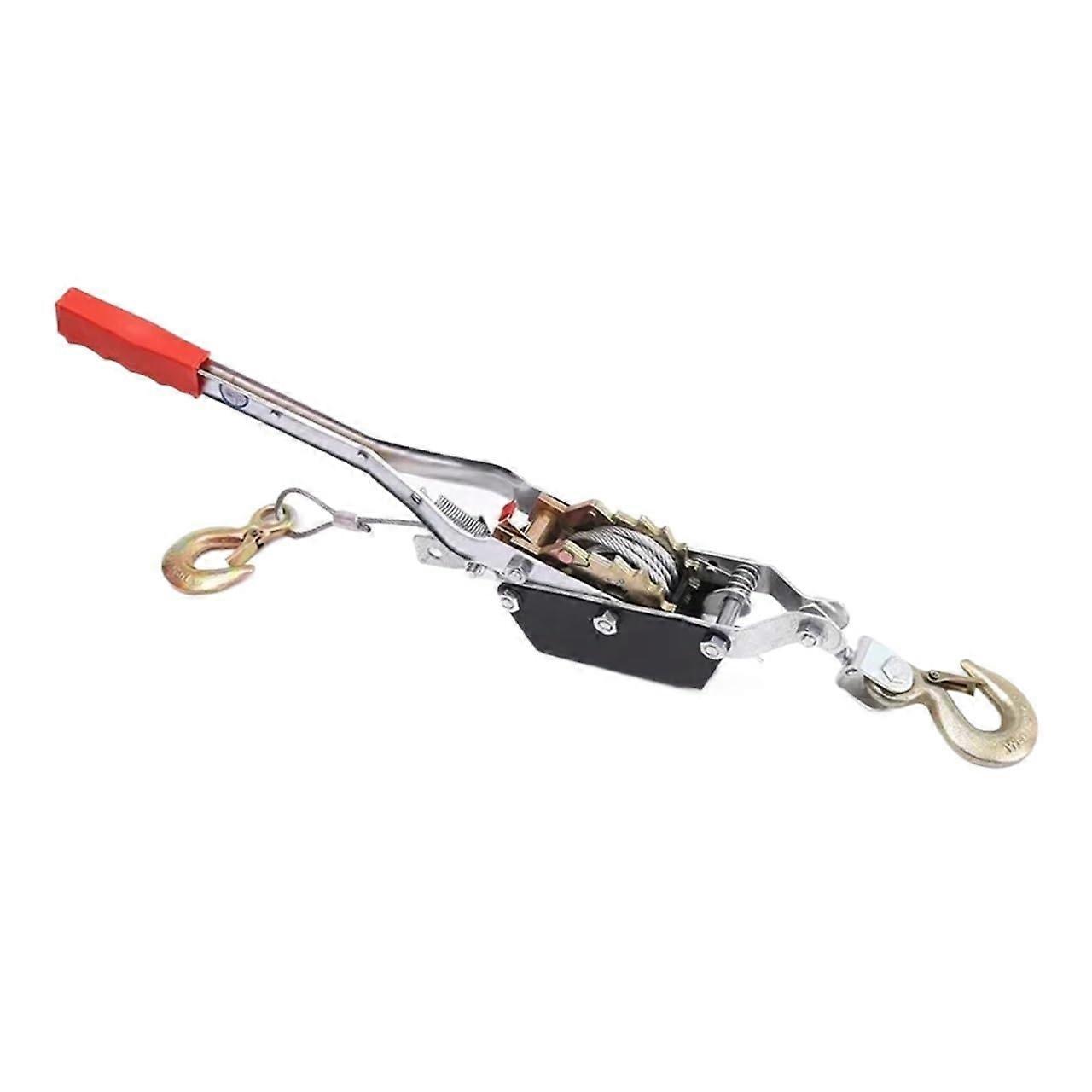 Cable Pull Sling Manual Winch, Relay 4000 kg with 2 Arsenic for Moving Cars Tree Trunks Boat Winch Trailer, High Strength WearResistant