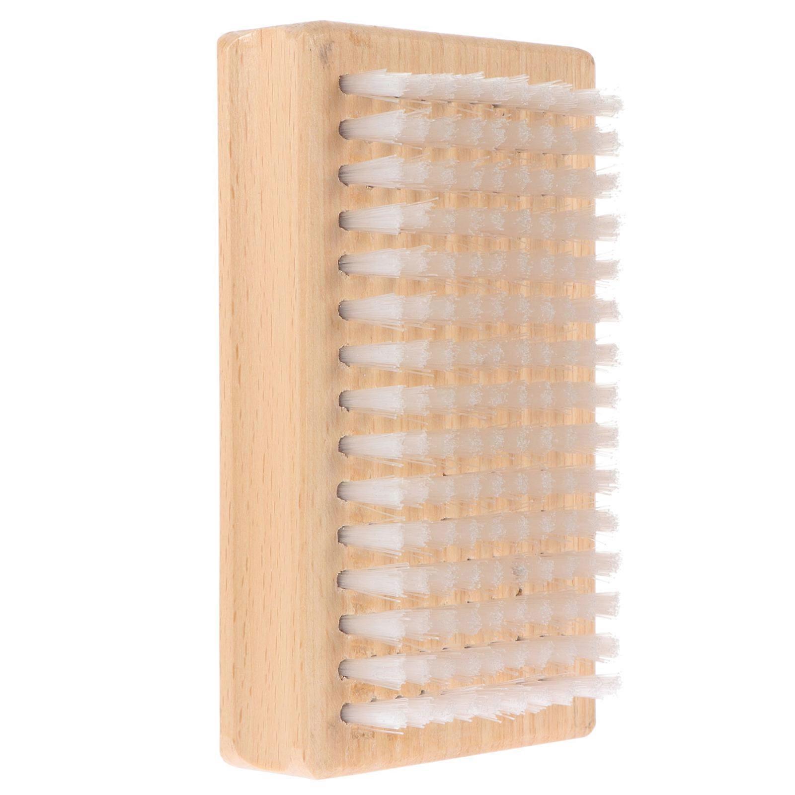 The **Wooden Handle Skiing Board Cleaning Brush with Nylon Bristles** is a versatile and practical tool designed for maintaining the performance and