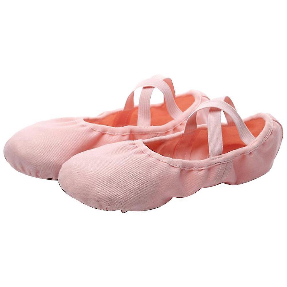 Dance Shoe Adult Size 40 Skin Color Lightweight Design Modern Pair