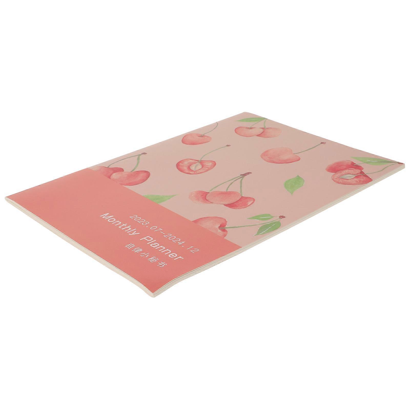 Daily Work Planner Notebook Organizer Rectangular Simple Design Students 25.5x19x0.4cm Journaling 1Set