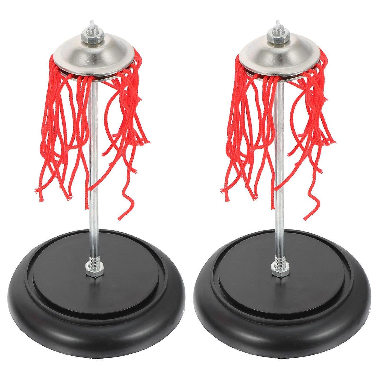Science Lab Equipment Electric Plume Static Electricity Learning Tool Teaching Appliance Lightweight 12X7X7cm 2Pcs