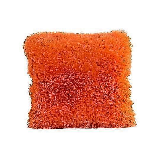 Plush Fluffy Pillowcase Cushion Cover Home Sofa Decor