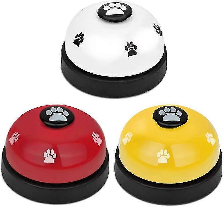 Dog Training Bell 3 Pack Puppy Outdoor Interactive Toy