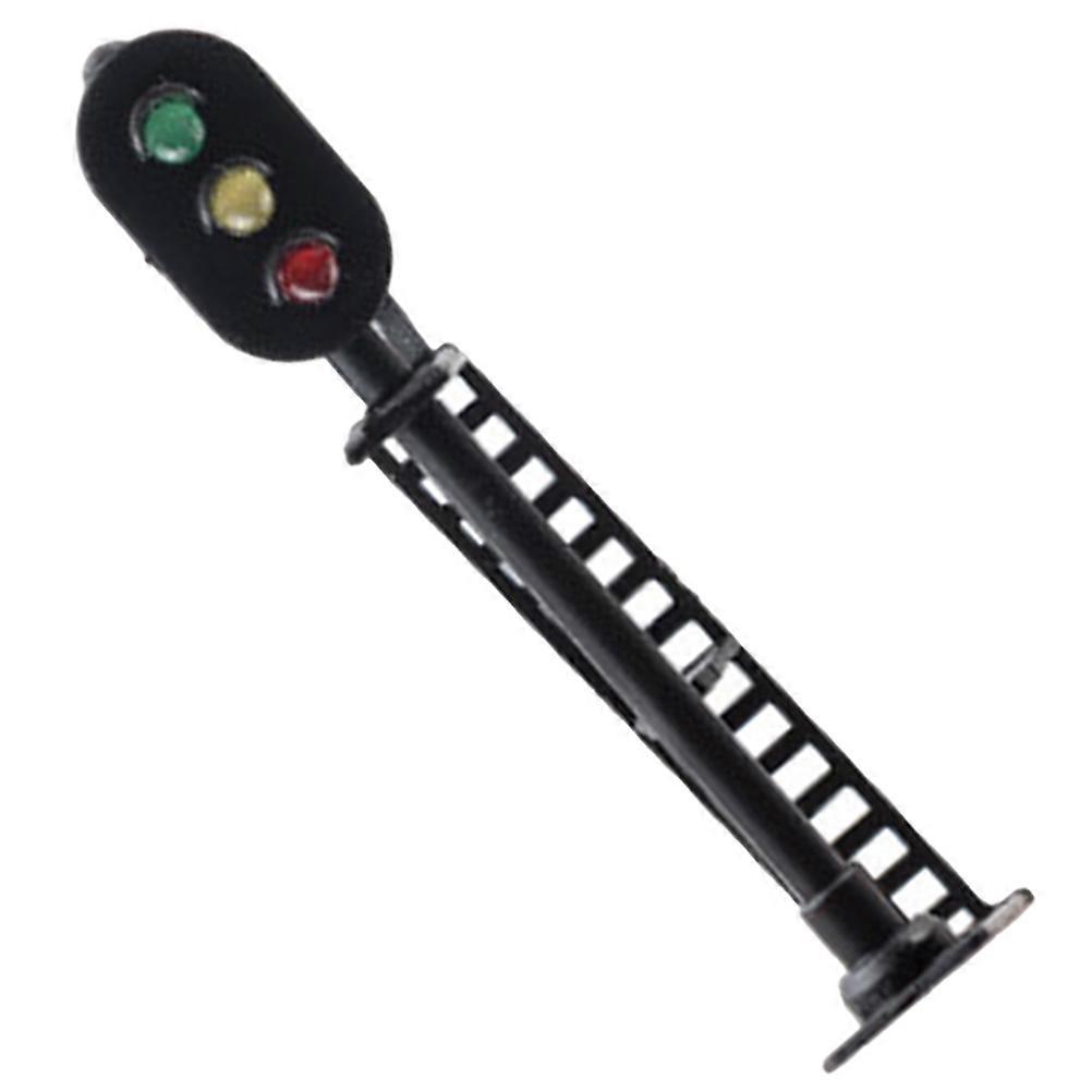 Traffic Light Toy Model Railway Lamps Signal Light 2.55X0.39X0.39in 1Pack