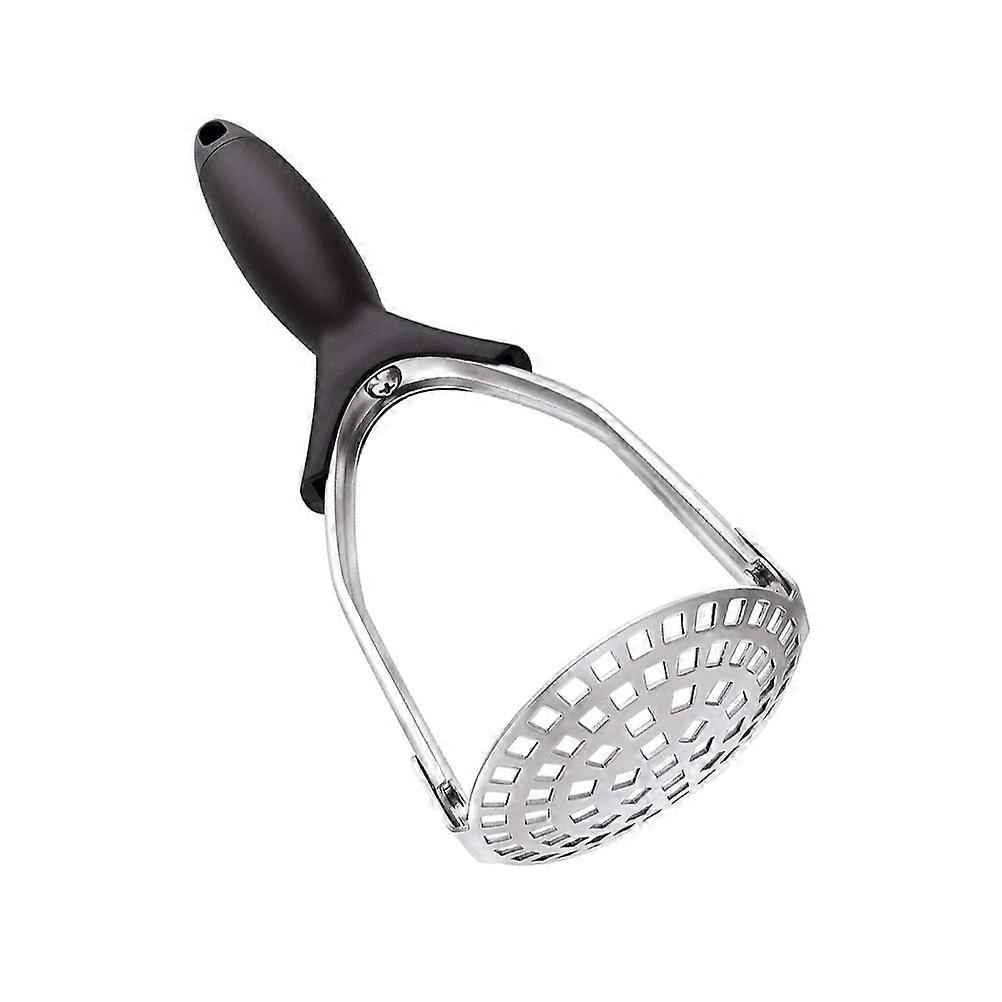 Handheld Potato Masher For Cooking Mashing 27x9.7cm Black 1Pcs