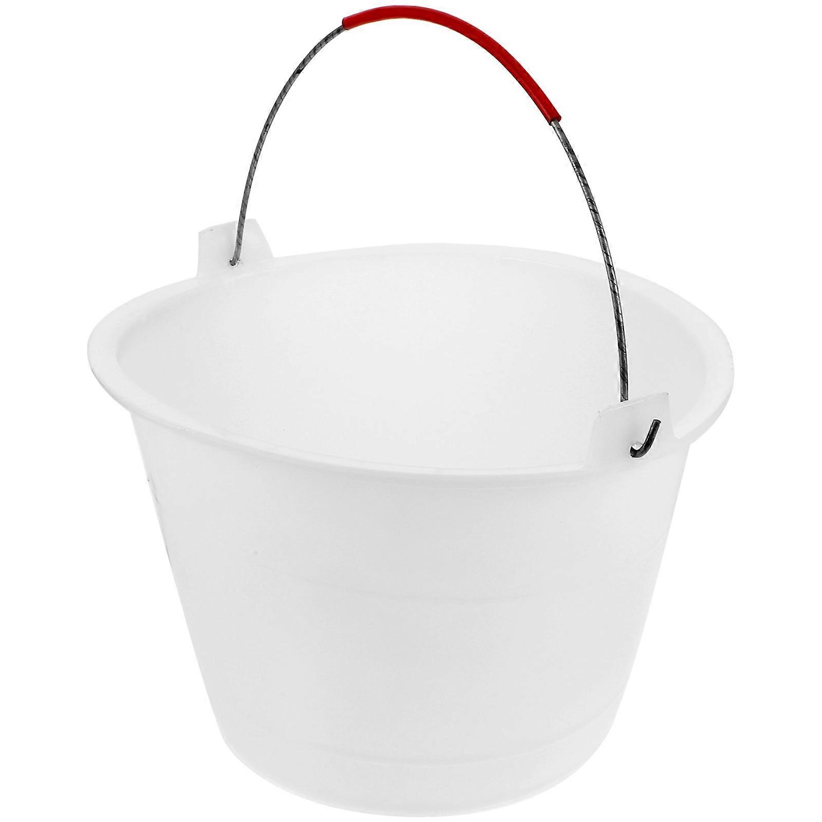 Construction Use Sand Bucket with Handle Gray Color 27.00X27.00X21.50CM Portable Design 1Set