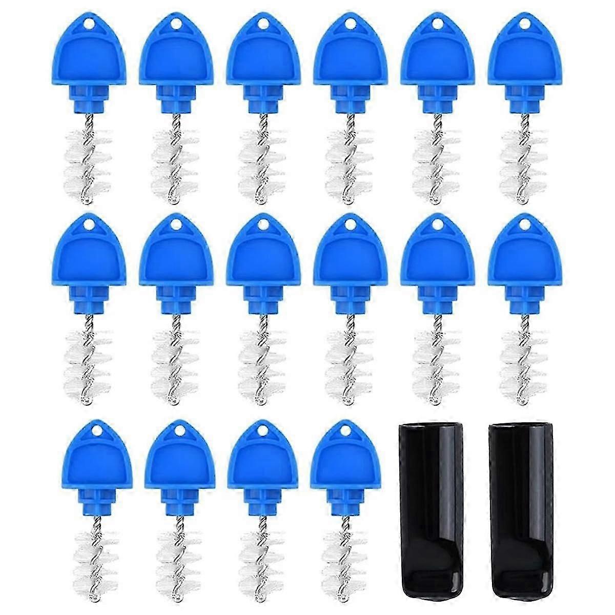 Robinet de bière Bouchon Brosse 18 Pack pour bière pression Robinet Bouchon Bouchons Nettoyage Robinet Bouchon En Caoutchouc Couvercle Bouchon
