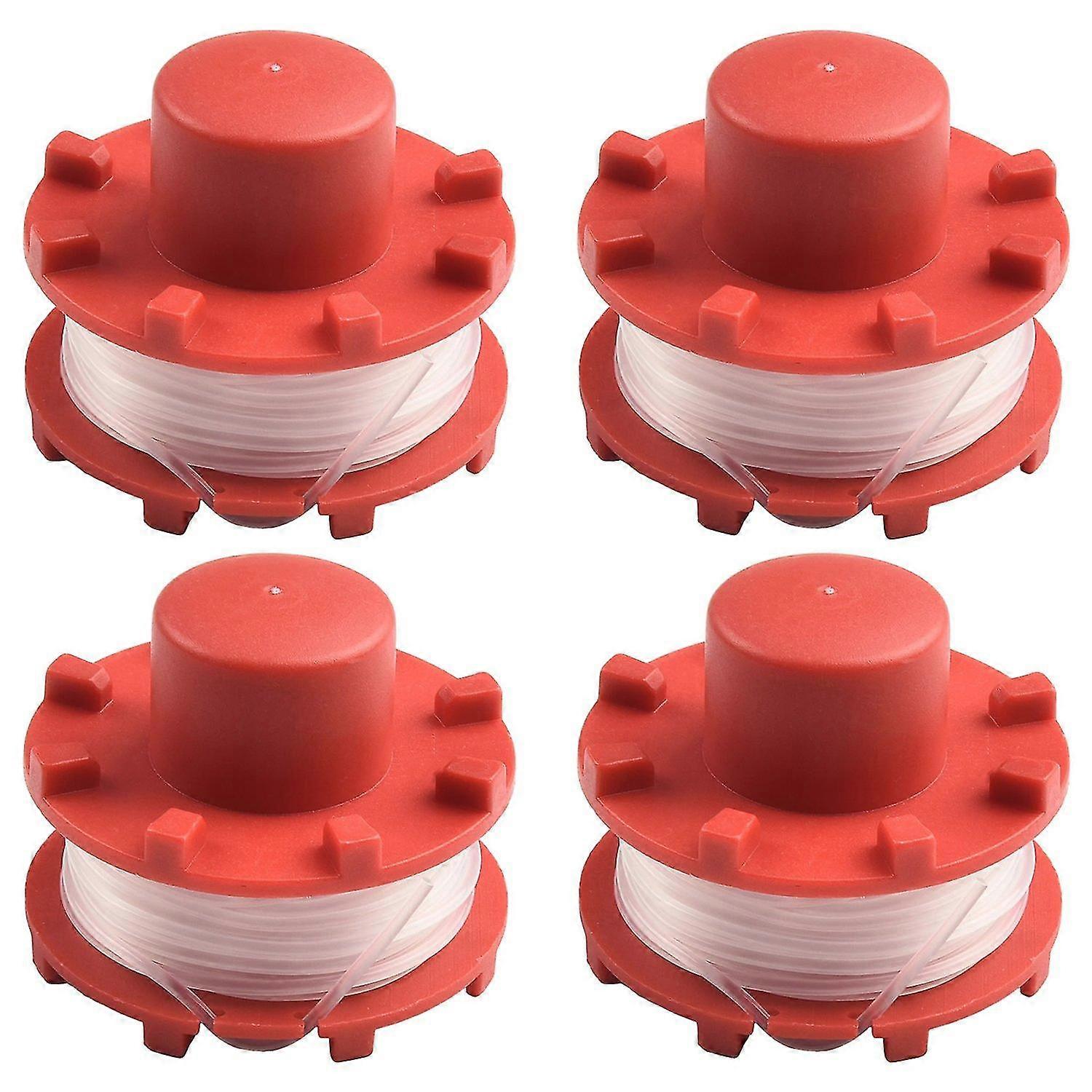 4Pcs Replacement Wire Reel for Lawn Mower Spool Grass Trimmer Suitable for Certain Brand