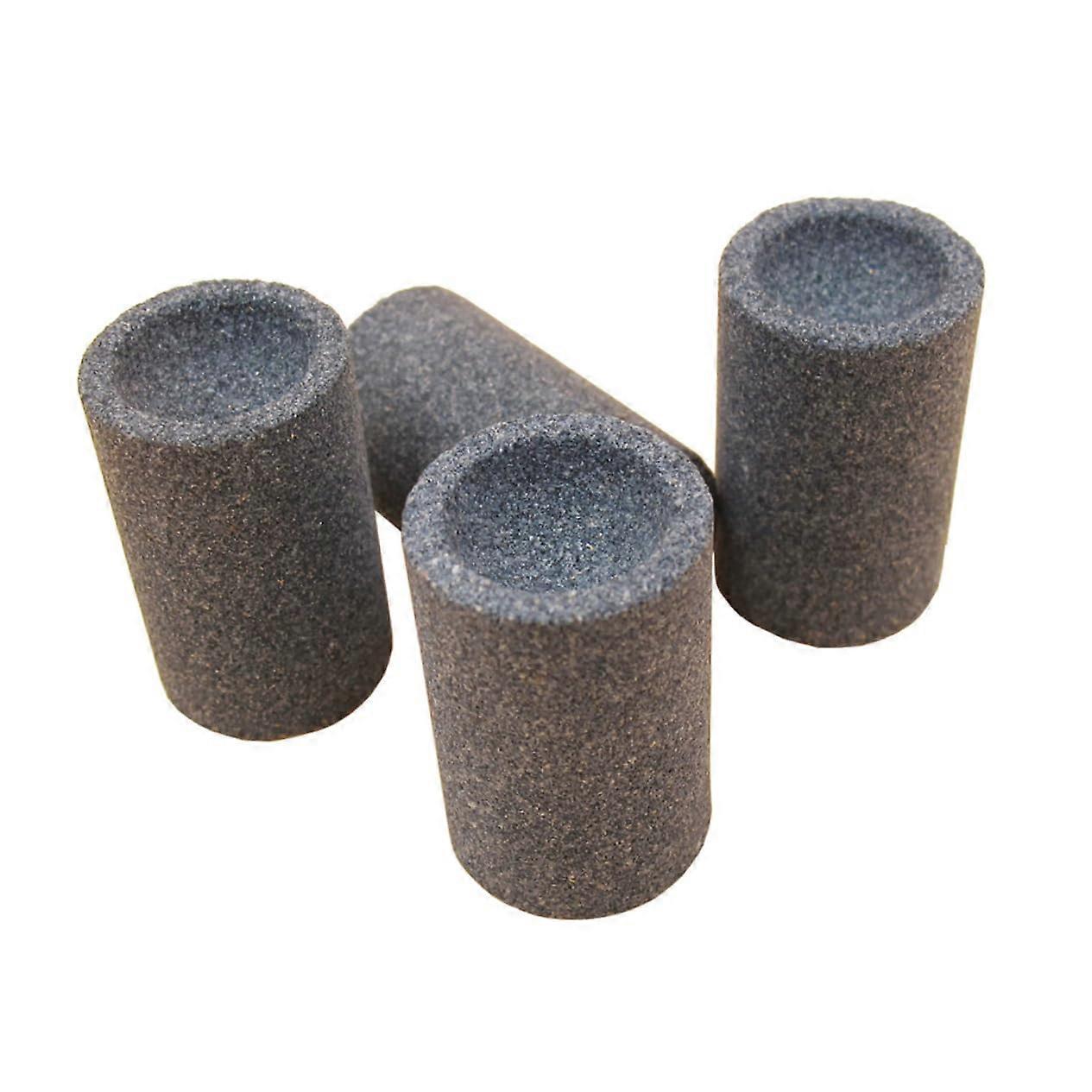 Tips Schleifstein Round Art Sharpening Stone, 1.7 cm Compact Sandstone for Sharpening Steel Points