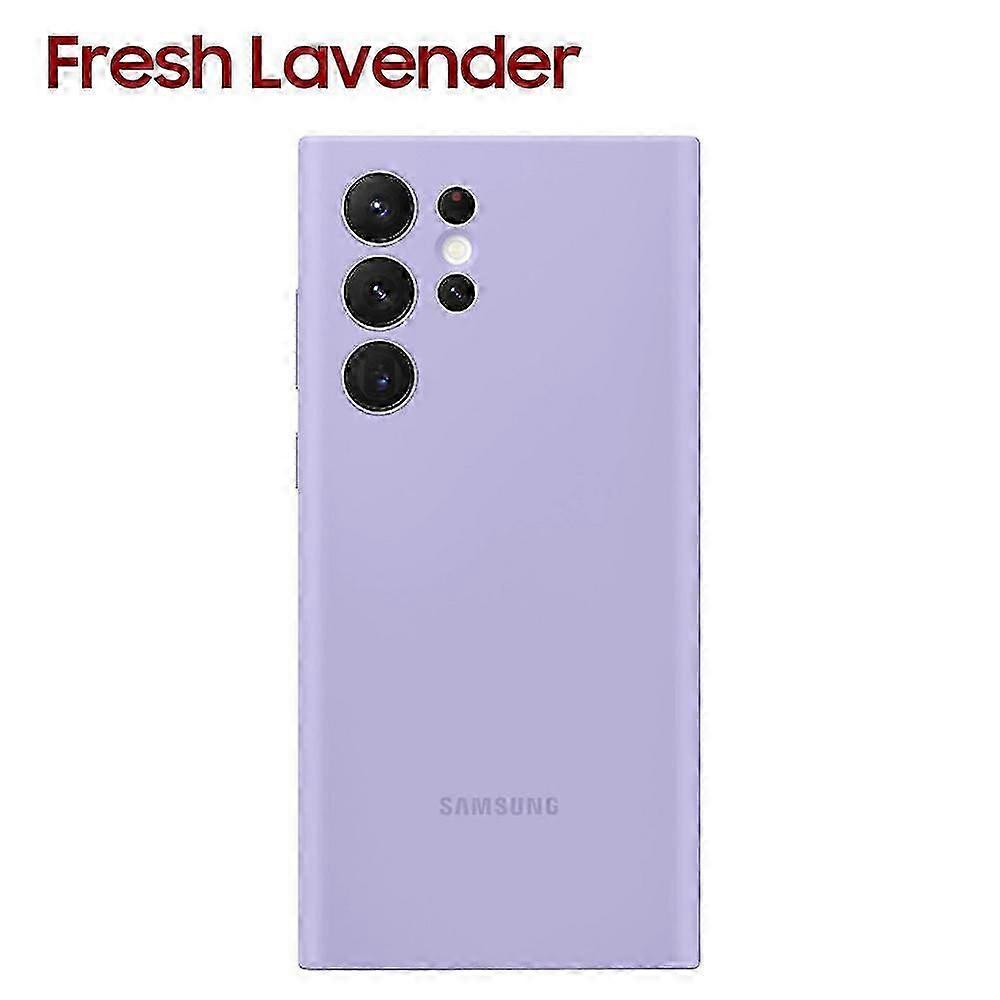 Galaxy S22 Ultra 5Gシリコンケース、ファッションカバー付き、携帯電話用保護ハウジング