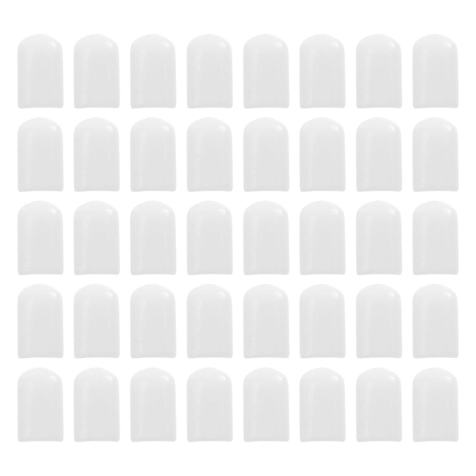 بالوعة رفوف مطاطية حامي سلك بالوعة شبكة خصائص مستقرة الاحتياجات اليومية 2x11 سم أبيض 100 قطعة