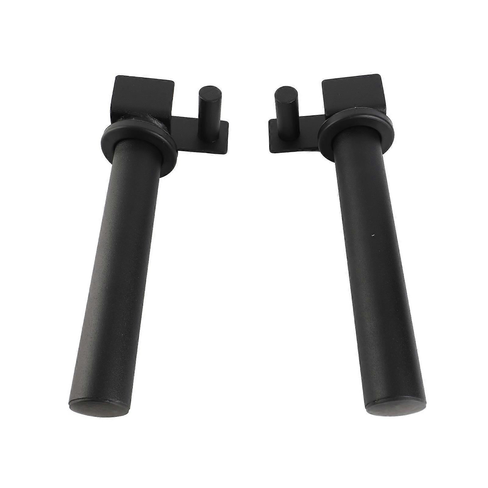 Weight Plate Holder Attachment Black Locking Design Weight Plate Storage Rack Attachment for Power Rack