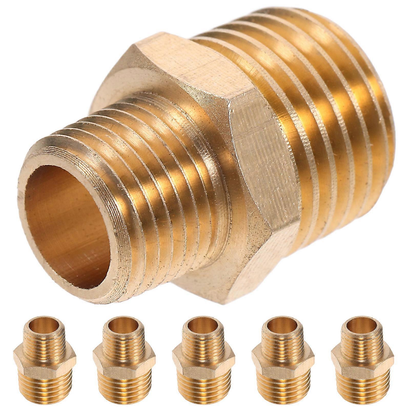 a refined and professional product description based on the details you provided:
**6PCS Straight Fittings for Hose Connectors – Durable