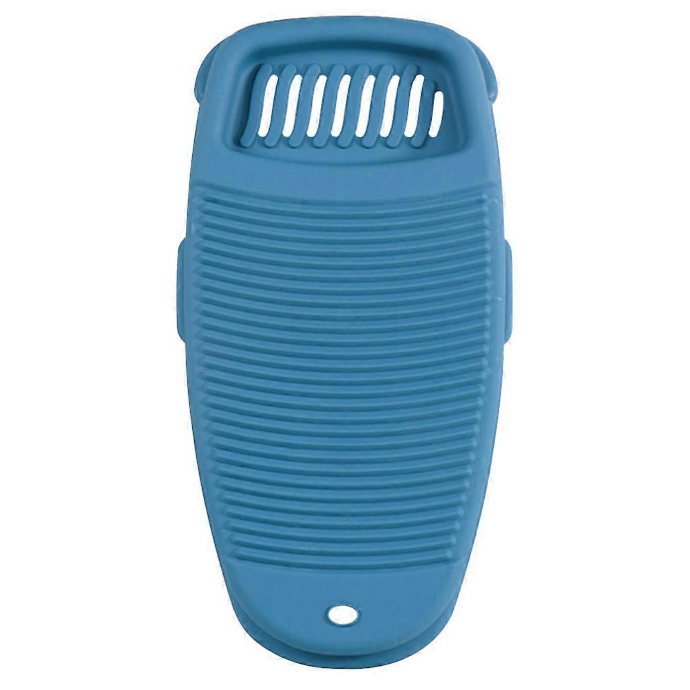 Non-slip Clothing Washboard Laundry Use Rectangular 44.5x23.5cm 1Set