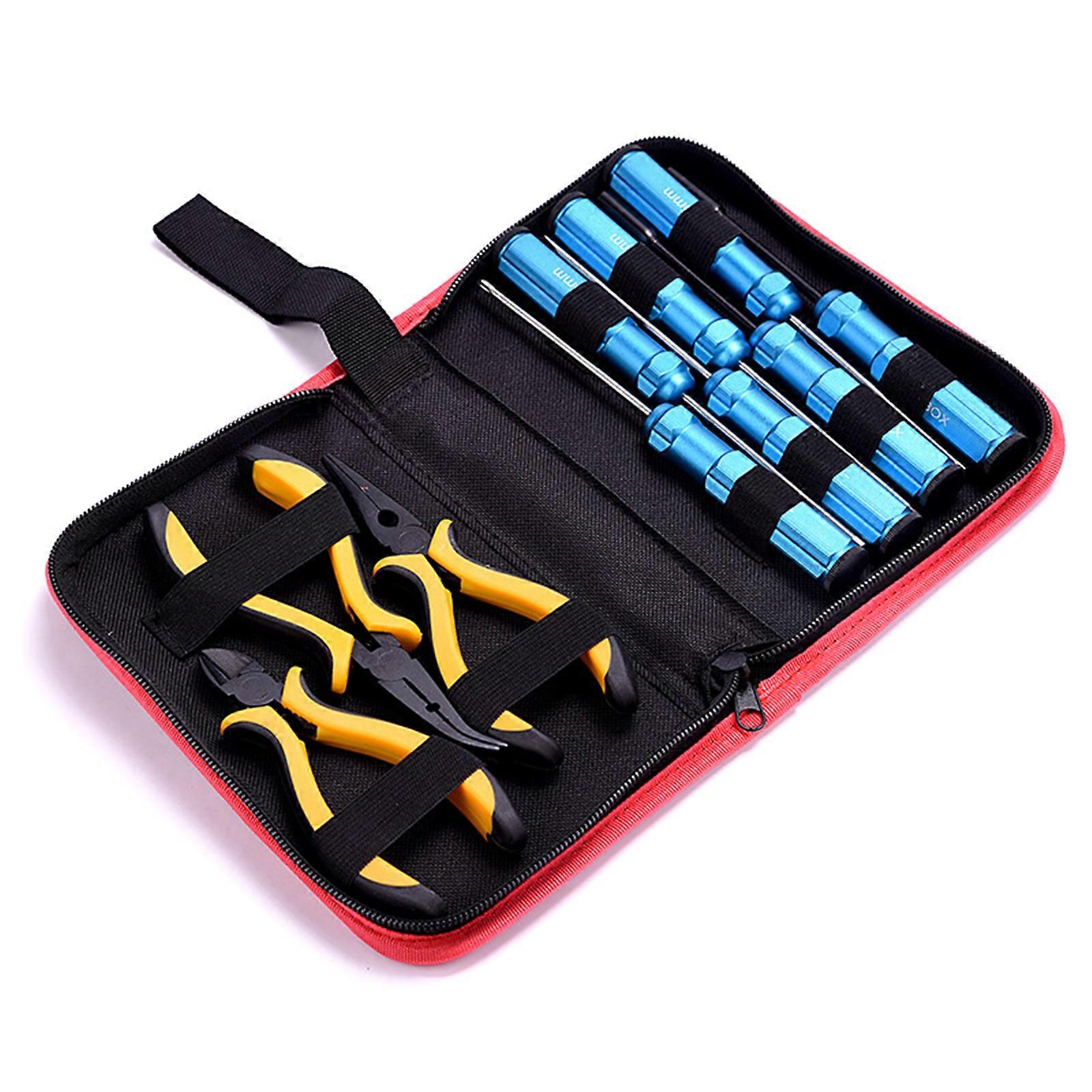 Hexagonal Handle Screwdriver Pliers Maintenance Set Ergonomic Adjustment For Detailed Craftsmanship