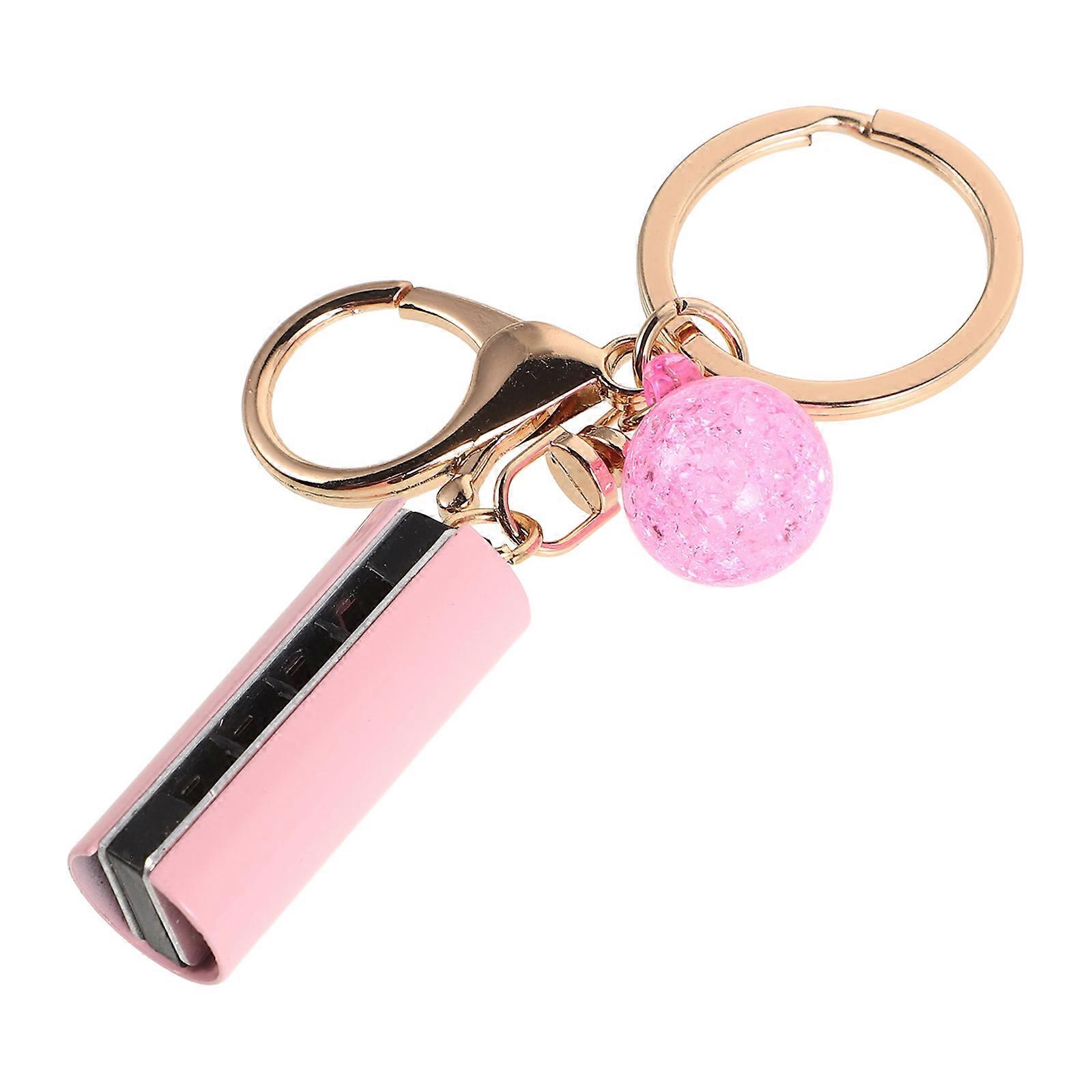 Handbag Pendant Charms Mini Harmonica Keychain Pendant Cute Design Multifunctional Use 1Pcs