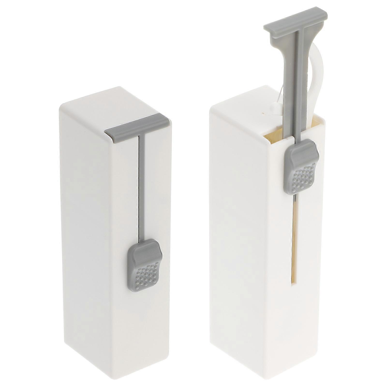 Teeth Floss Box Portable Dental Floss Storage Case for Storing 2Pcs