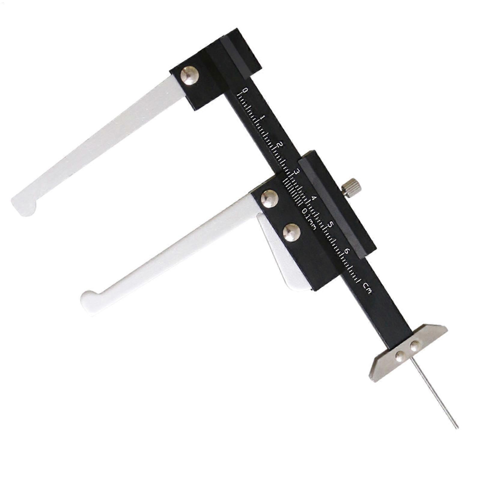 Brake Disc Measuring Tool for Brake Rotor Indicator - Precise Rotor Measuring Instrument 0-60 mm for Cars, Measurement of Brake Disc Thickness