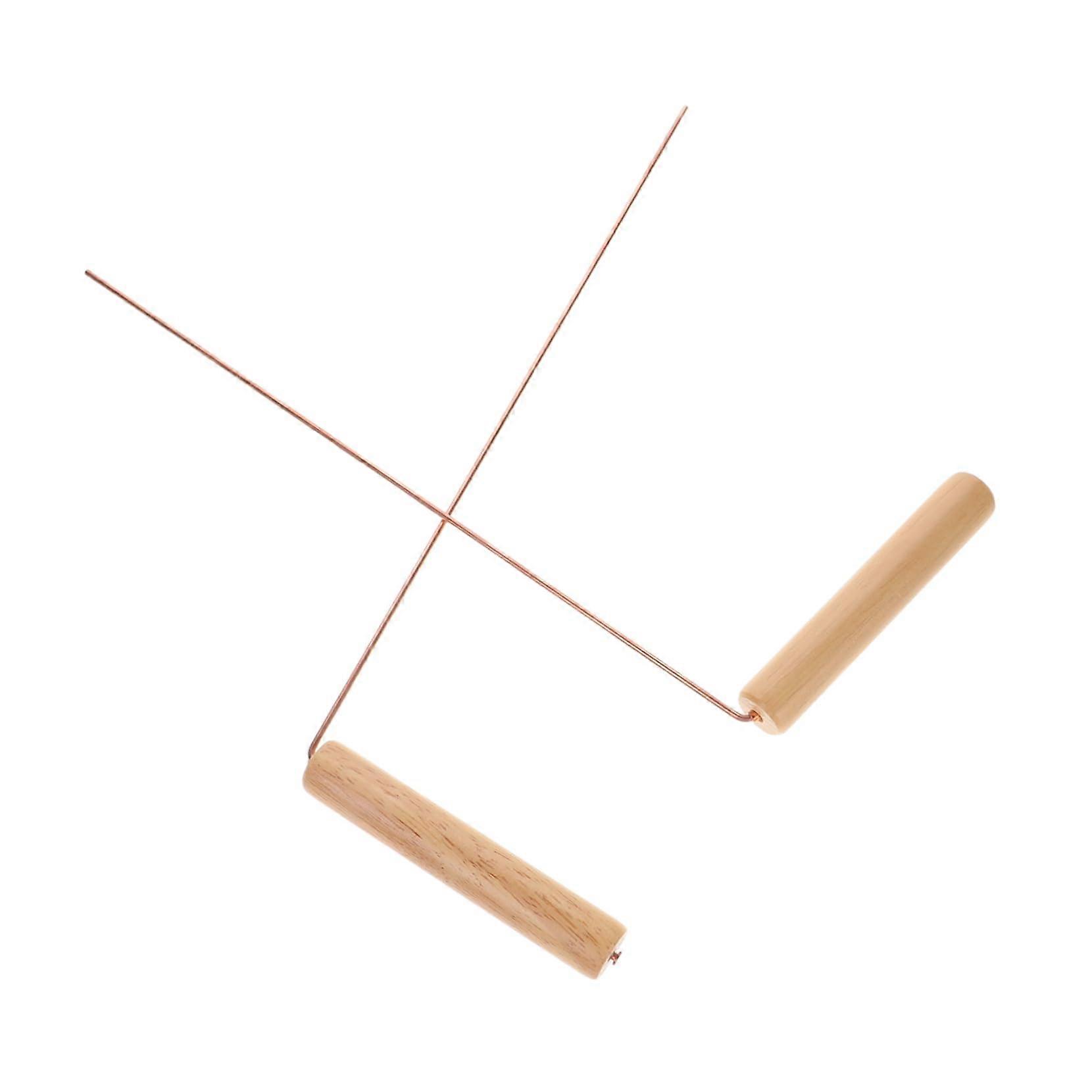 Copper Dowsing Rods, Two-Piece Set, Durable Beginner-Friendly Water-Finding and Treasure-Hunting Tool